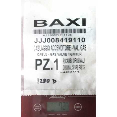 Проводка электрическая устройство зажигания/клапан газовый