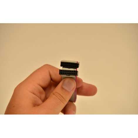Провод электрический (шлейф) дисплея с коннекторами от разъема х30