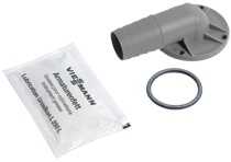 Угловой фланец сифона