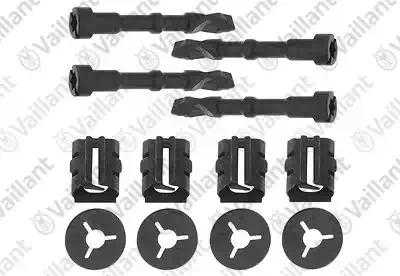 замок, Болт/Зажим, (x4)