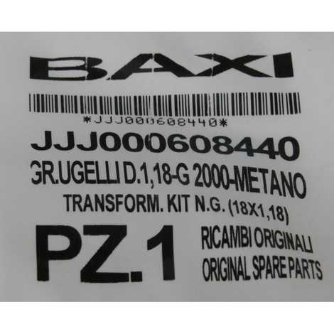 Инжекторы для природного газа (18x1,18) комплект