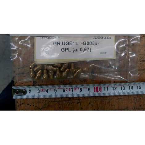 Инжекторы для сжиженного газа комплект(18x 0,67)