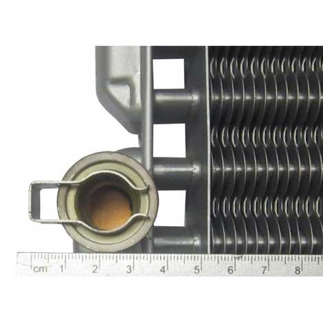 Теплообменник основной с клипсами