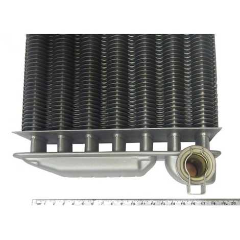 Теплообменник основной с клипсами