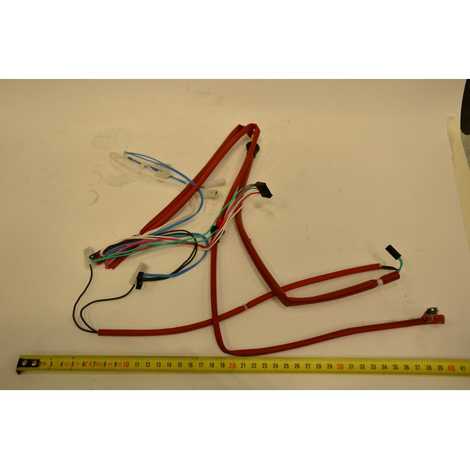 Проводка электрическая (датчик температуры, прессостат контура отопления, термостат перегрева, датчик тяги)