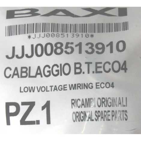 Проводка электрическая низковольтная   (от разъема  платы х5 к модулятору, клеммной колодке, датчику ntc гвс, реле минимального давления и датчику протока гвс)