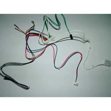 Проводка электрическая низковольтная   (от разъема  платы х5 к модулятору, клеммной колодке, датчику ntc гвс, реле минимального давления и датчику протока гвс)