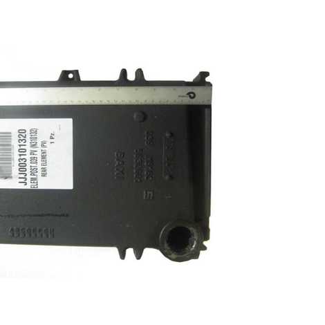 Элемент задний теплообменника