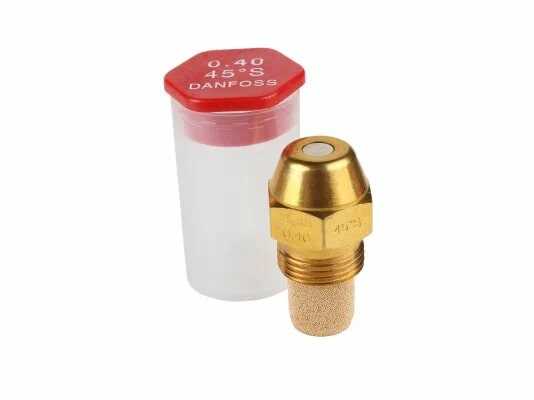 Форсунка 0,4 гал/ч, 1,46 кг/ч, 45 ° S для дизеля, жидкотопливных горелок