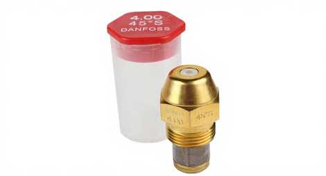 Форсунка 4,0 гал/ч, 14,24 кг/ч, 45 ° S для дизеля, жидкотопливных горелок