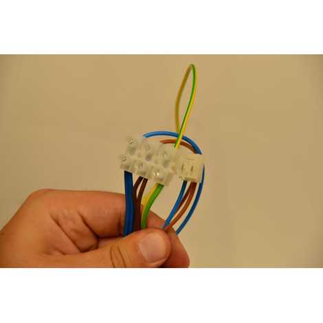 Проводка электрическая от промежуточной клеммной колодки к газовым клапанам