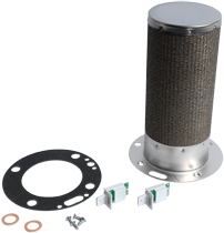 Цилиндрическая жаровая часть 105 кВт